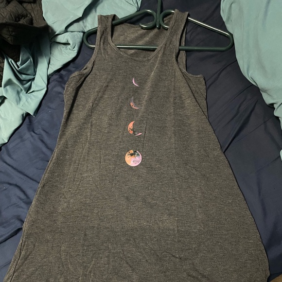 Dark Grey Sundress - Picture 1 of 2